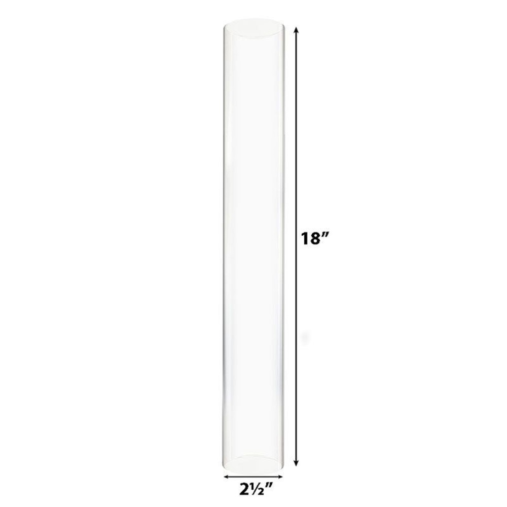 Hurricane Glass Chimney Shades for Candles